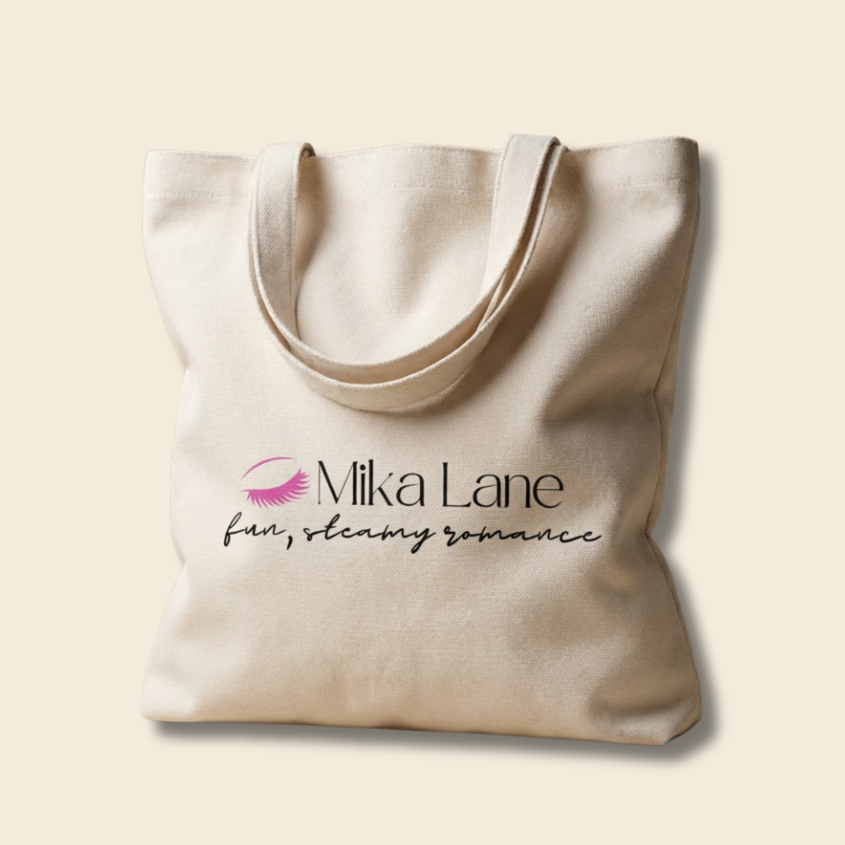 Bookworm Canvas Tote