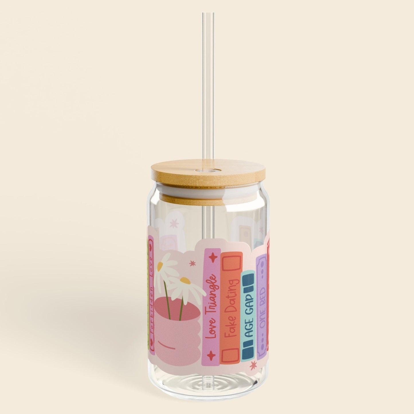 Book Trope Glass Jar