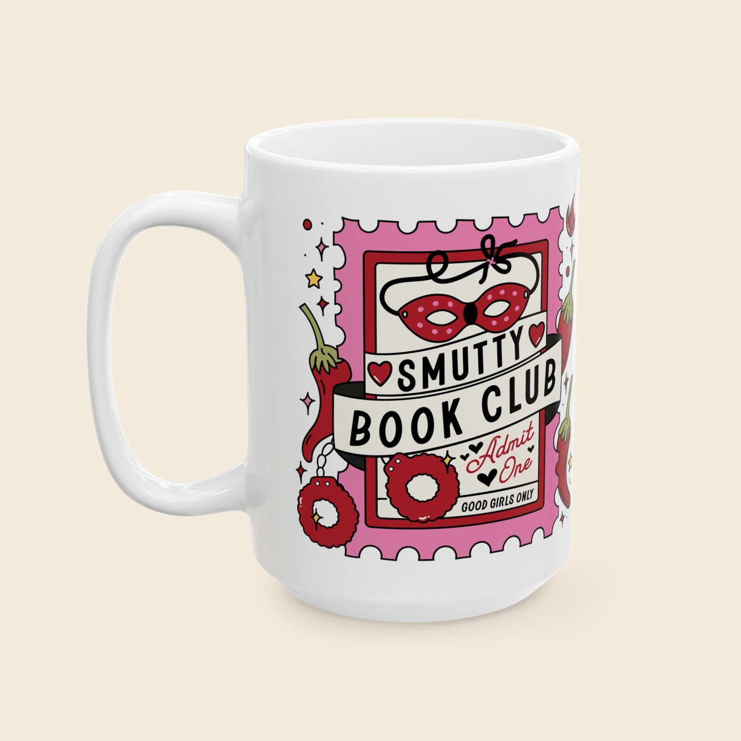 Smutty Book Club Mug, Large