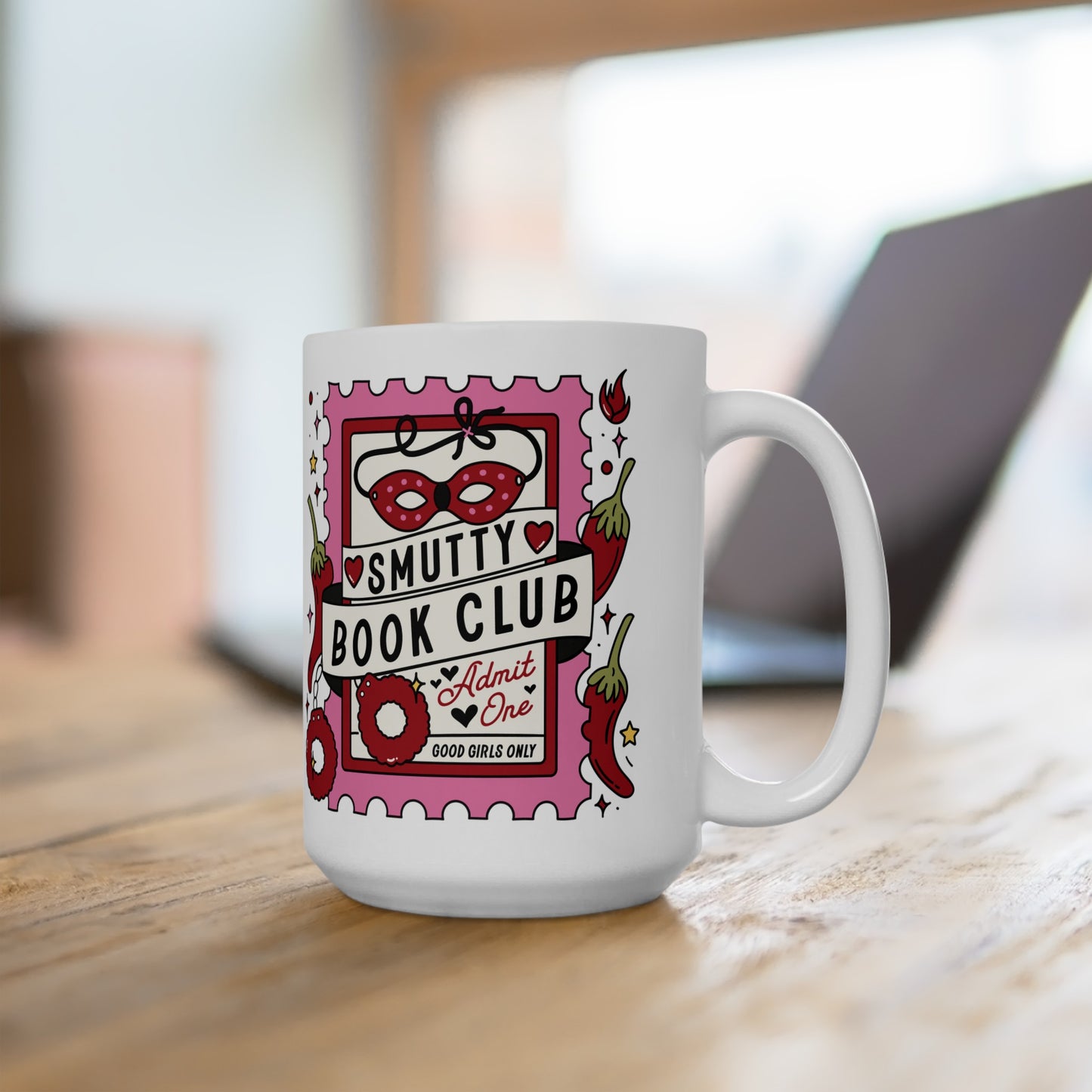 Smutty Book Club Mug, Large