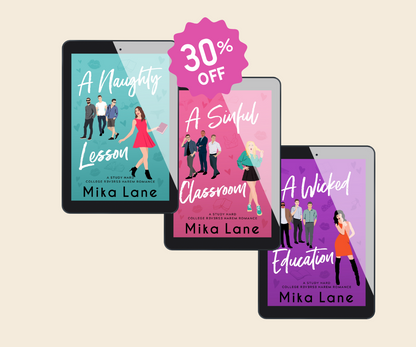 Study Hard: A 3-Ebook Romance Bundle