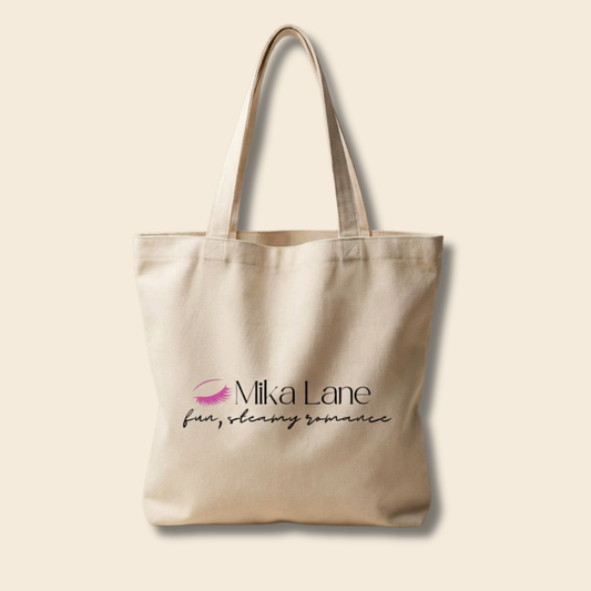 Bookworm Canvas Tote