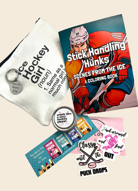 Everything but the Book: A Hockey Romance Lover's Gift bag